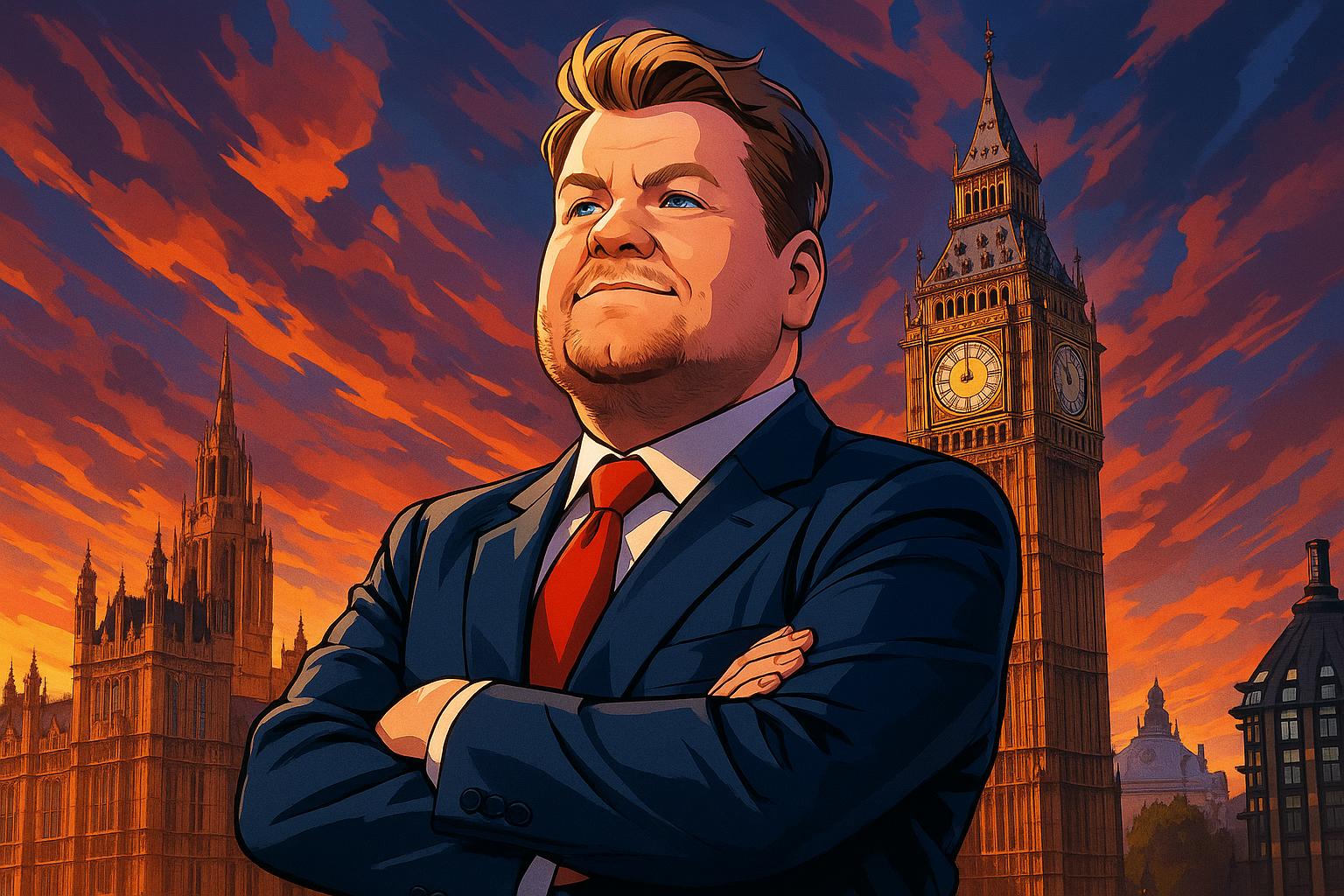 James Corden hints at London mayoral ambitions amid new political play
