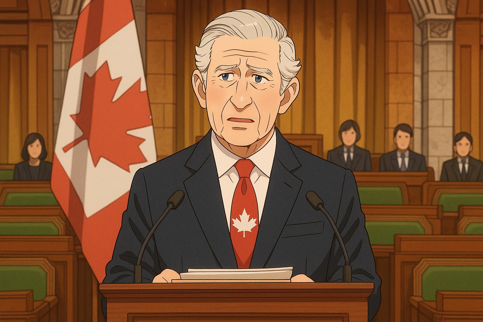 King Charles III to affirm Canadian sovereignty in historic parliamentary address amid US tensions