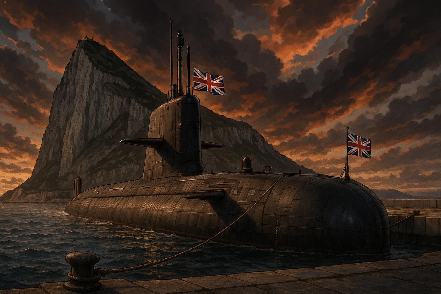 HMS Astute's arrival in Gibraltar reignites sovereignty tensions amid UK-Spain defence talks