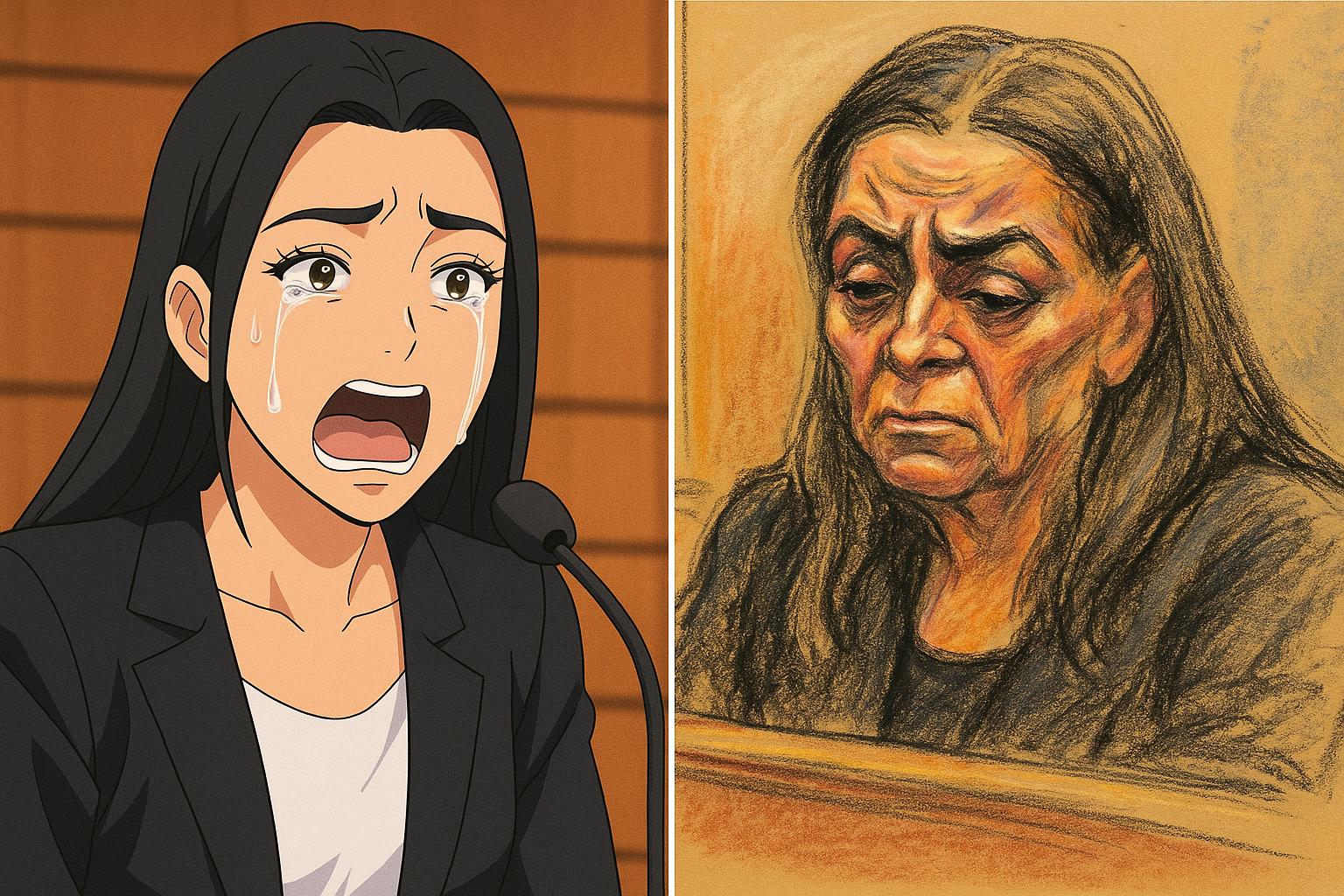 Kim Kardashian's Paris court sketches spark debate over celebrity portrayals