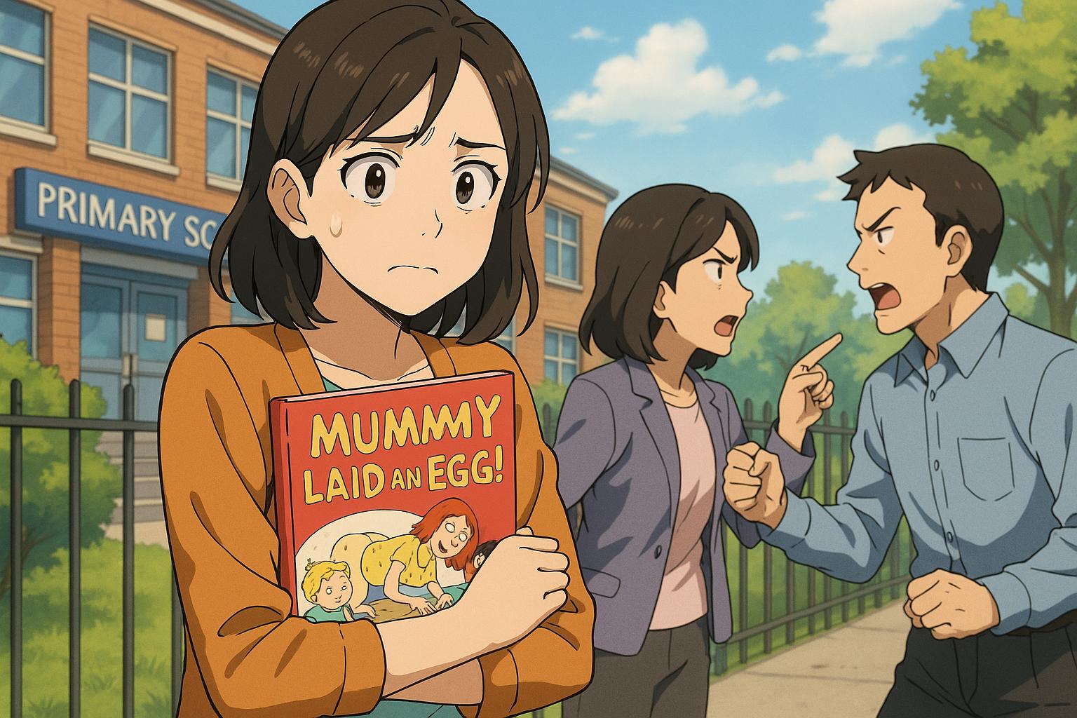 Parents protest after sex education book withdrawn from Little Sutton Primary reading list