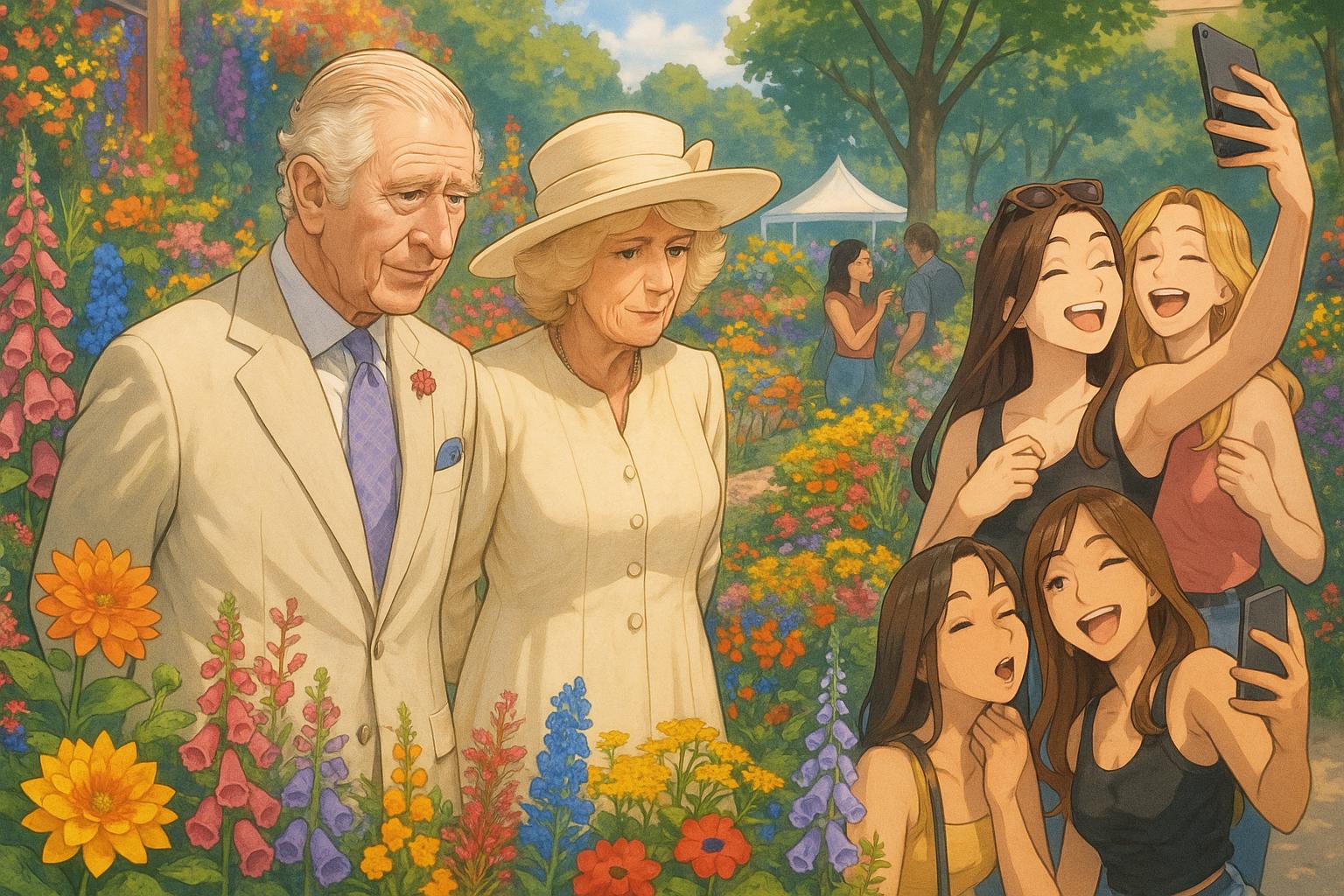 Chelsea Flower Show 2025 sees reality stars eclipse royals amid fashion faux pas