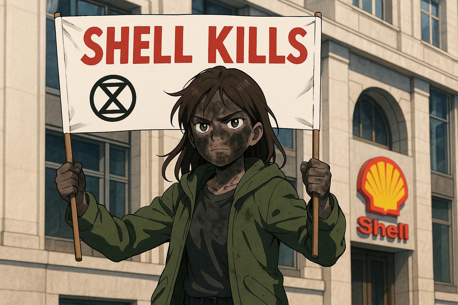 Extinction Rebellion escalates protests at Shell AGM with vandalism and mass disruption