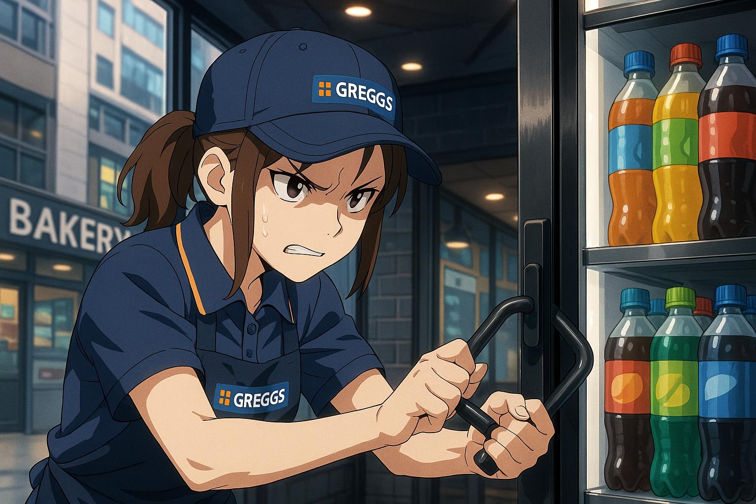 Greggs locks fridges and trials body cameras amid soaring retail theft