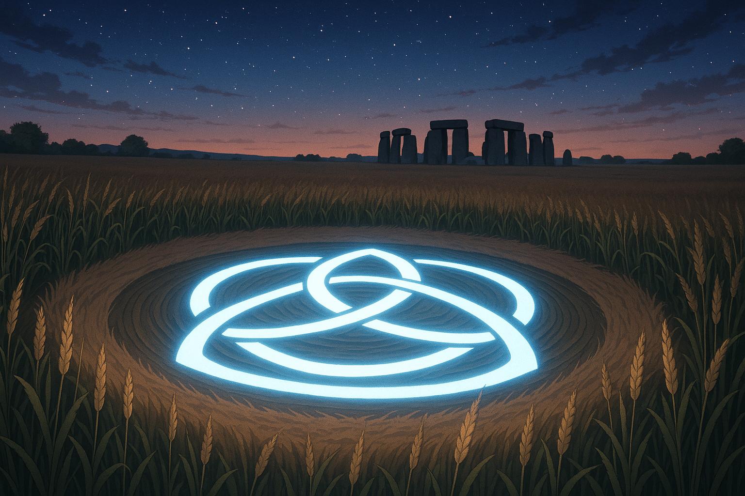 New crop circle designs spark fresh debate in Wiltshire near Stonehenge