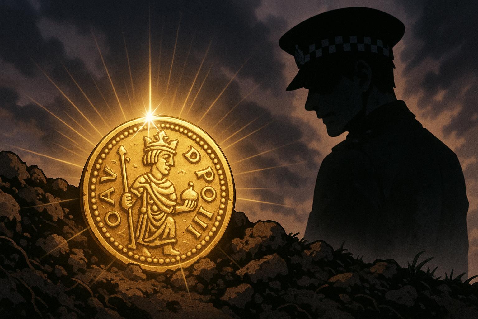 Former Norfolk police officer jailed for illegal sale of Anglo-Saxon gold coins