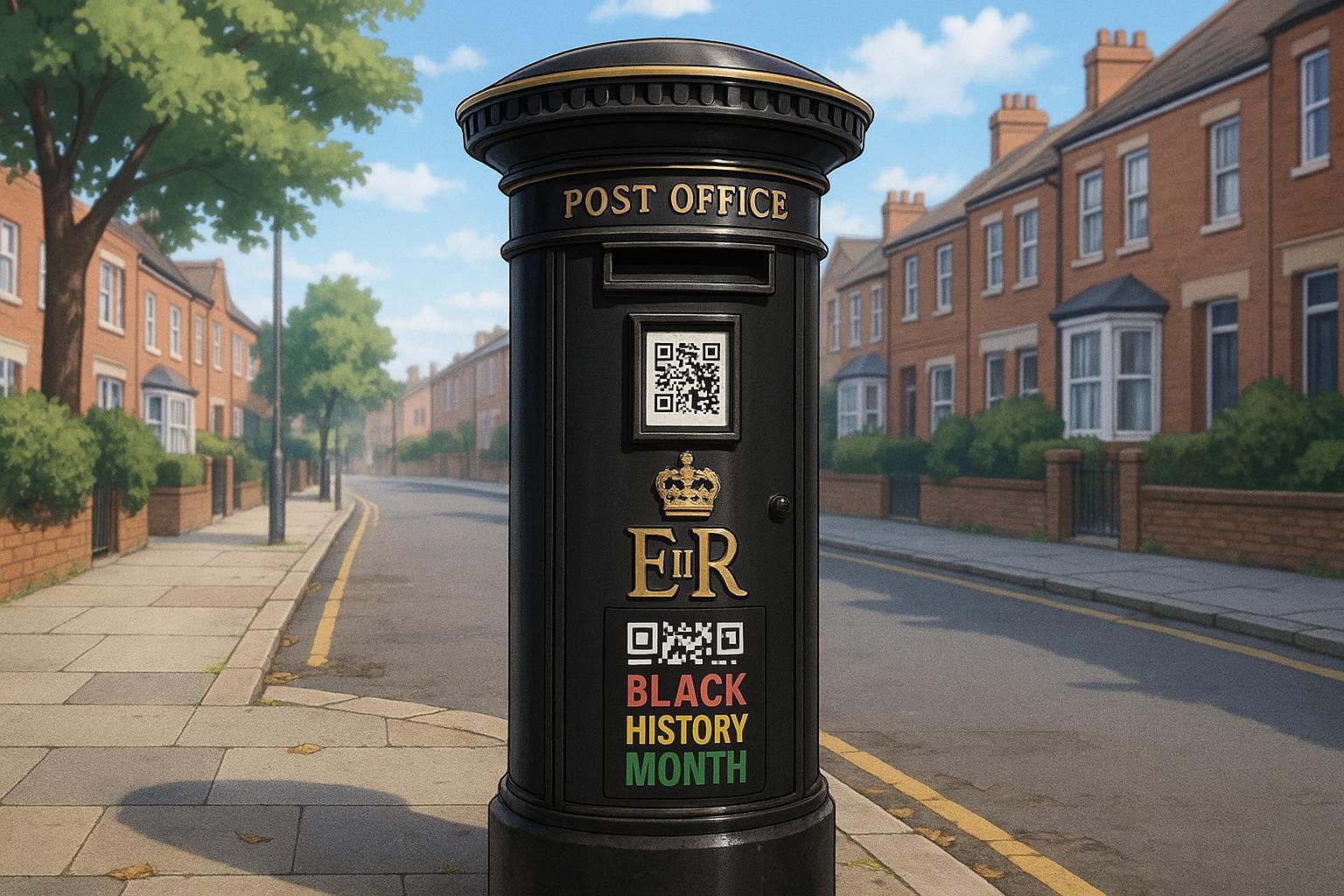 Black postboxes spark confusion and debate over heritage and representation