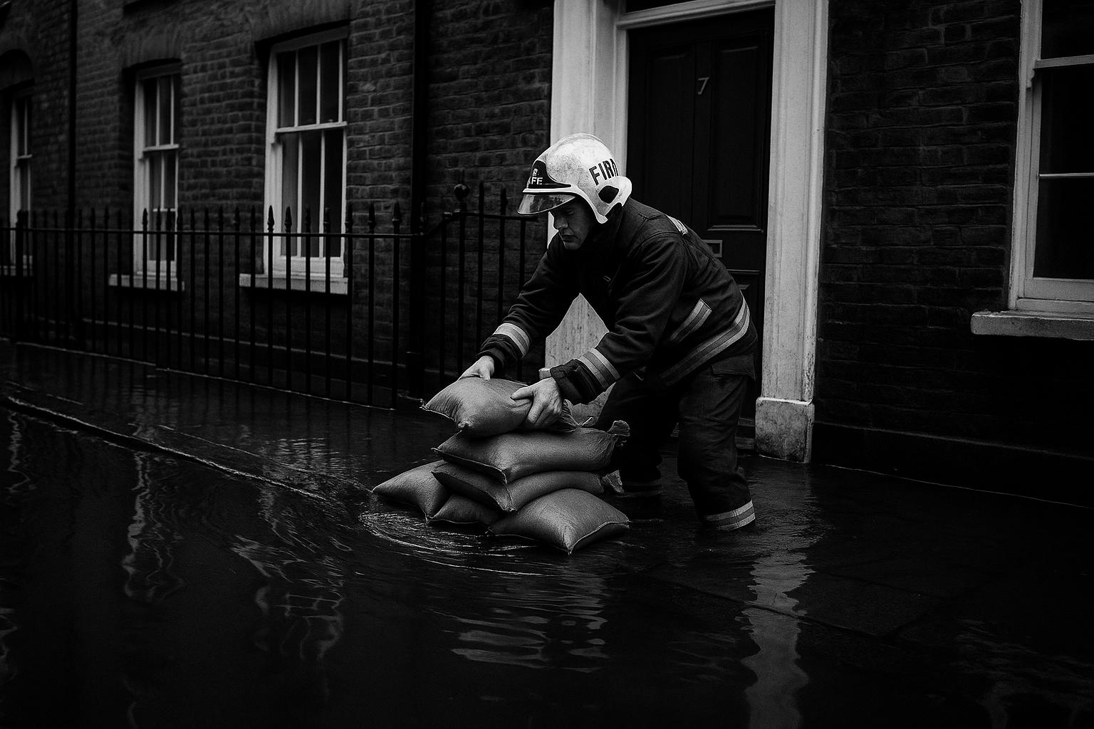 Major 36-inch water main ruptures in Canonbury, flooding streets and displacing residents
