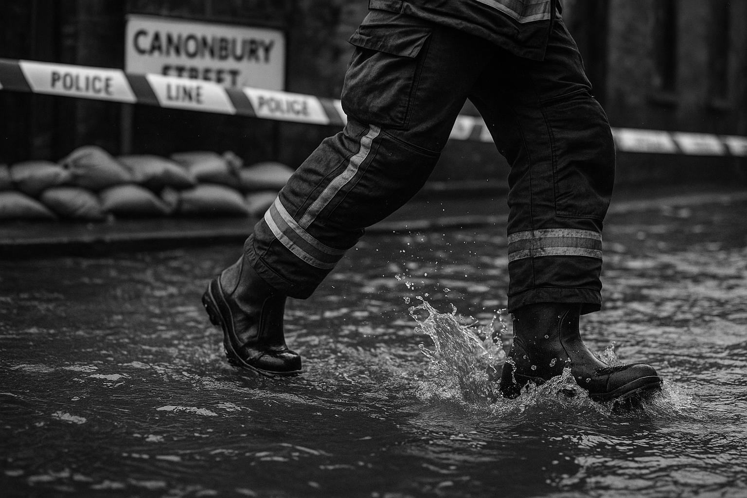 Massive 36-inch water main bursts in Islington, forcing dozens to evacuate