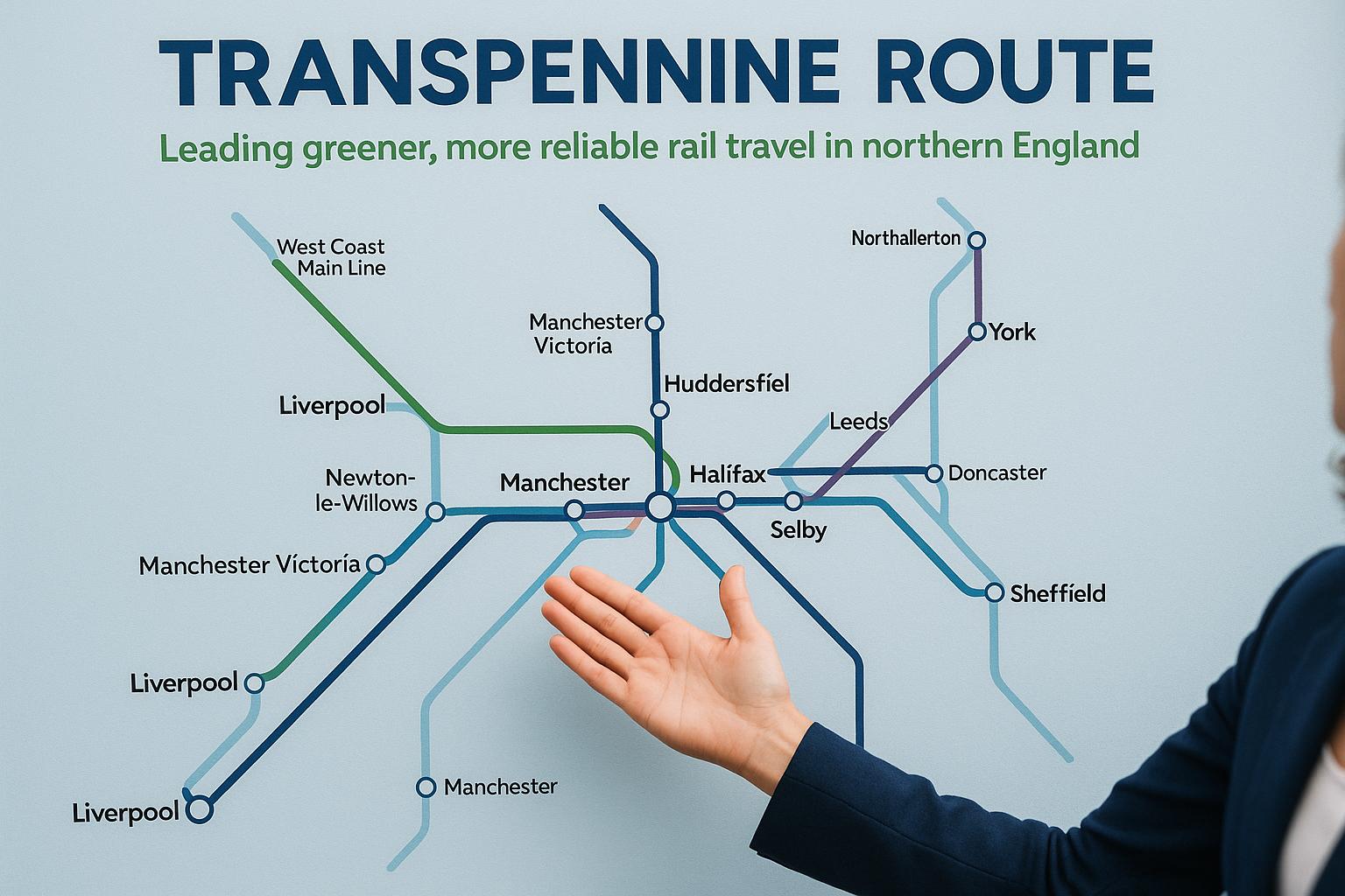TransPennine upgrade accelerates towards greener, more reliable rail travel under leadership of Lauren Rodgers