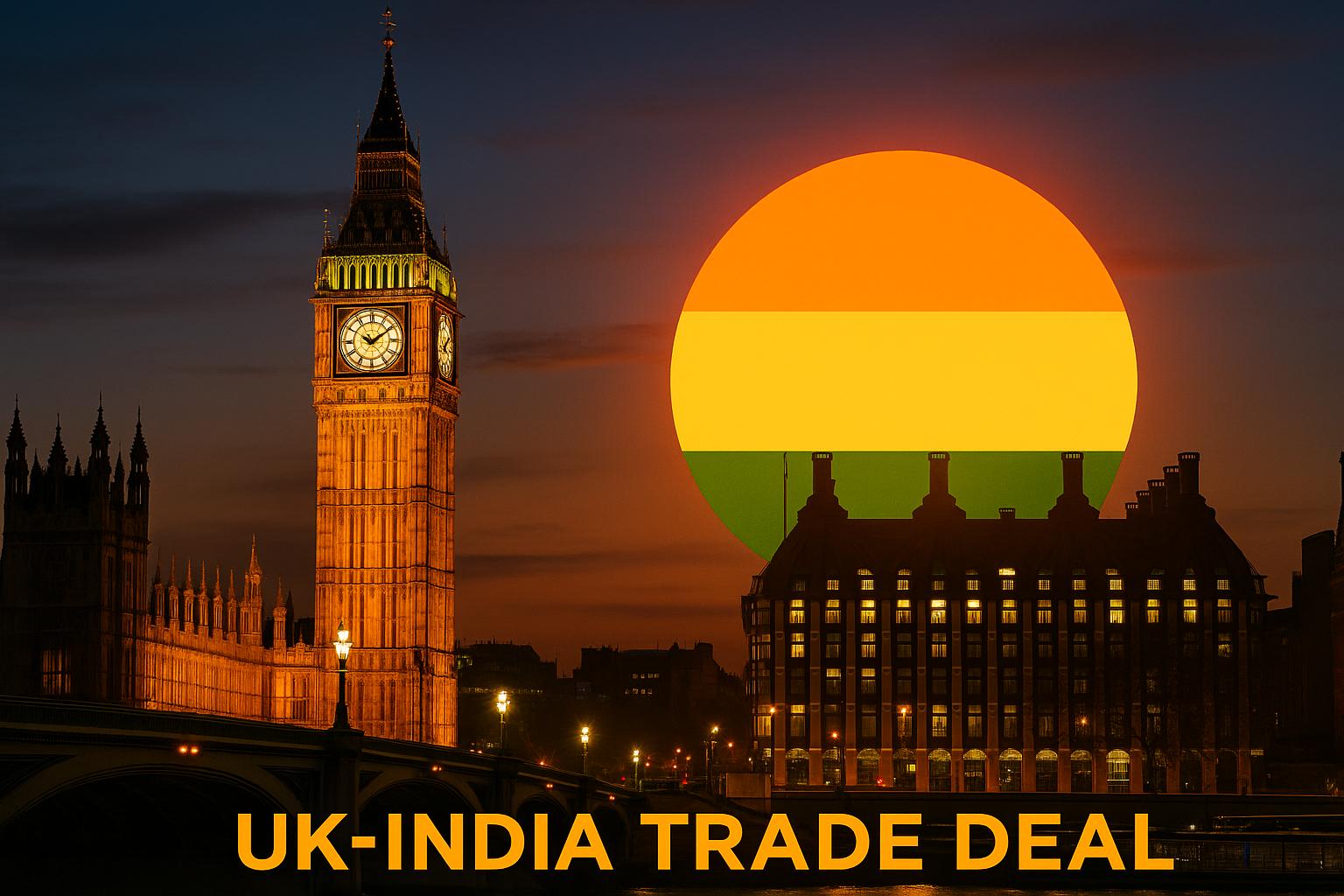 UK-India trade deal accelerates economic ties with landmark agreement and new prosperity opportunities