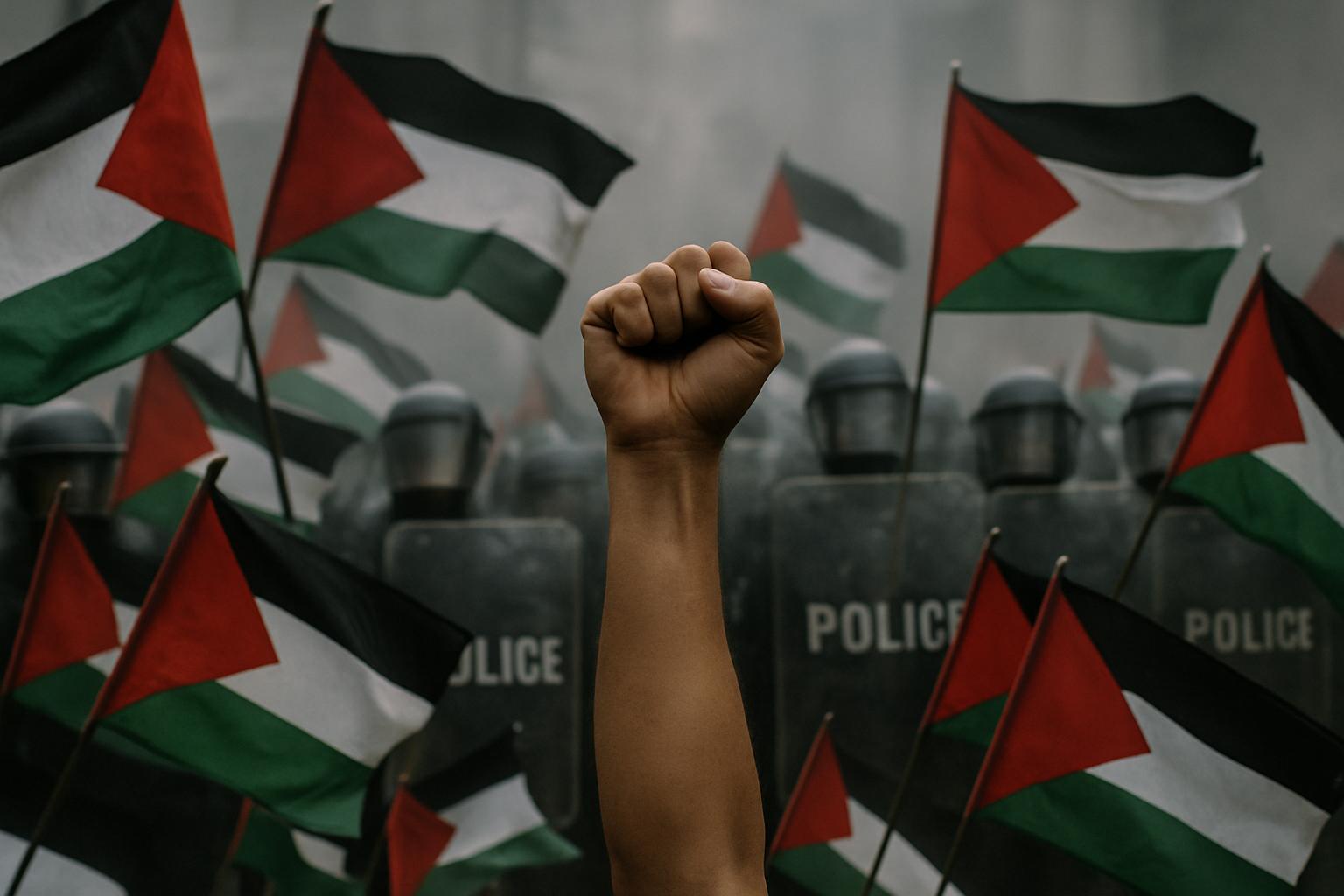 UK protests escalate as authorities respond to rising tensions over Palestine and antisemitism