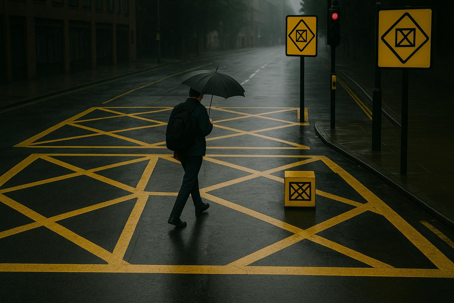 Kingston's yellow box fines spark debate over traffic safety and fairness