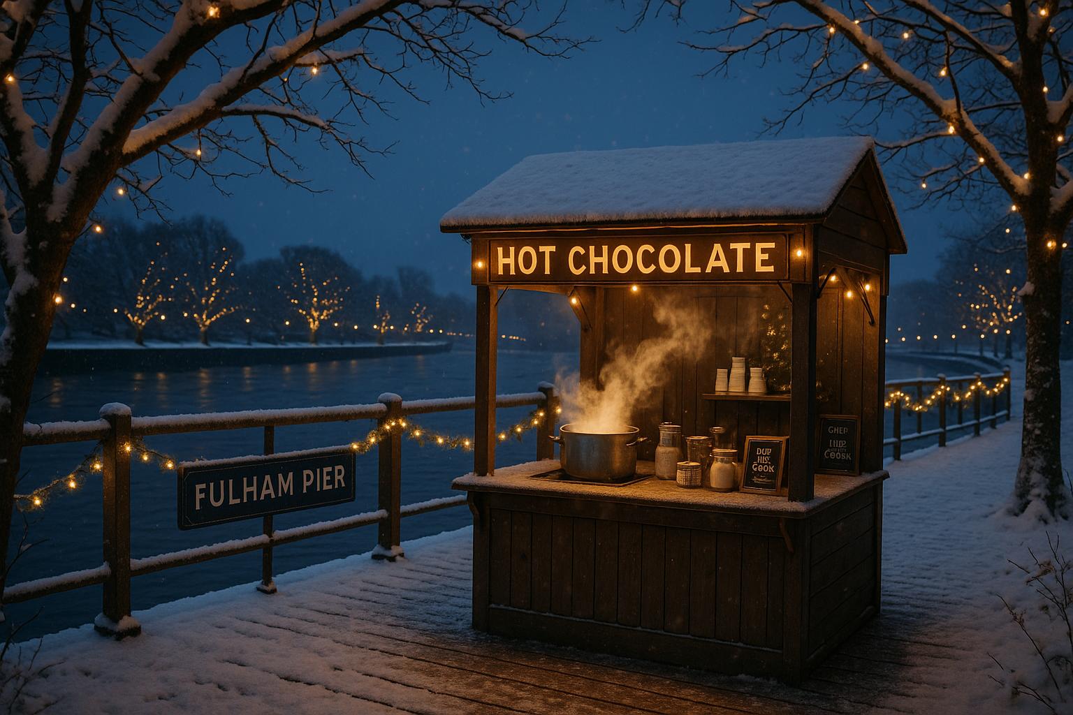 Fulham Pier’s festive season transforms into a woodland wonderland with innovative family events and culinary delights