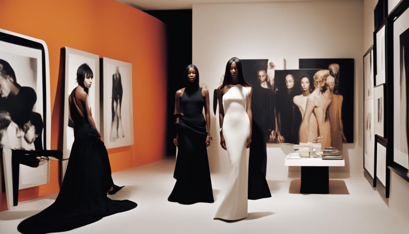 Naomi Campbell Attends DOUBLE EXPOSURE Exhibition by David Bailey and Mary McCartney at Claridge's ArtSpace