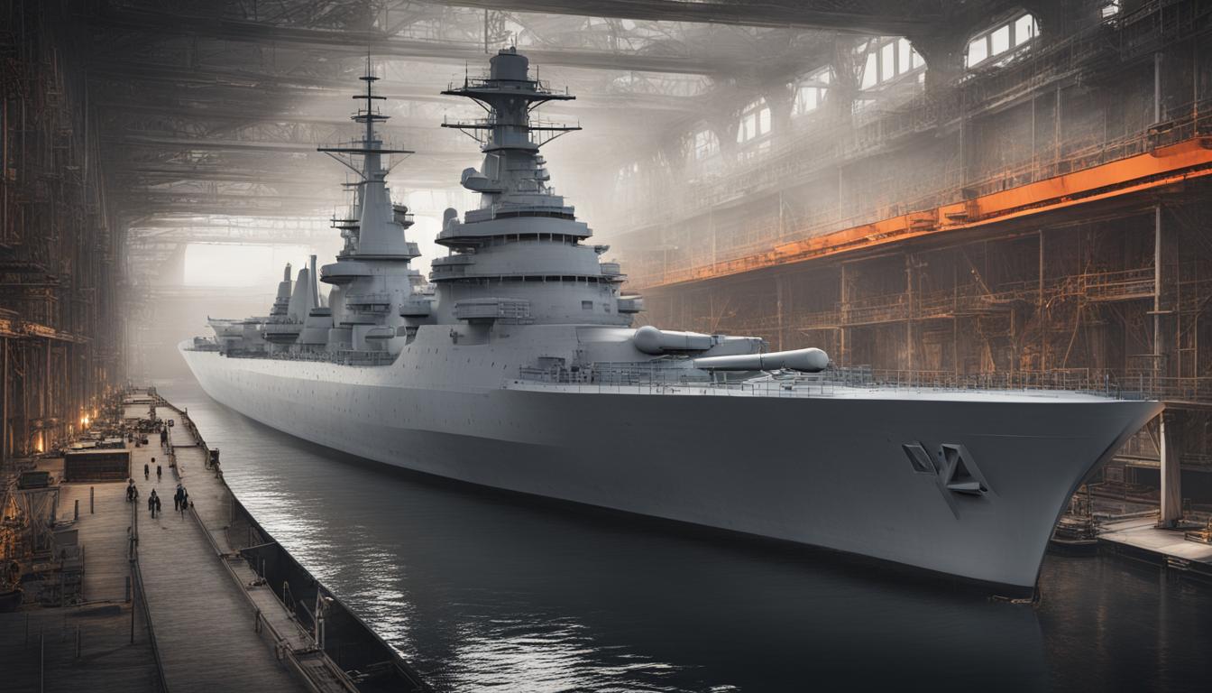 Battleship New Jersey Undergoing $10 Million Renovation at Philadelphia Ship Repair Yard