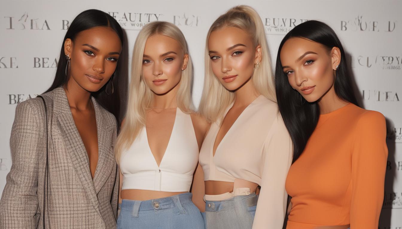 Lottie Tomlinson and Sisters Attend Maya Jama's Beauty Works Launch Party in London