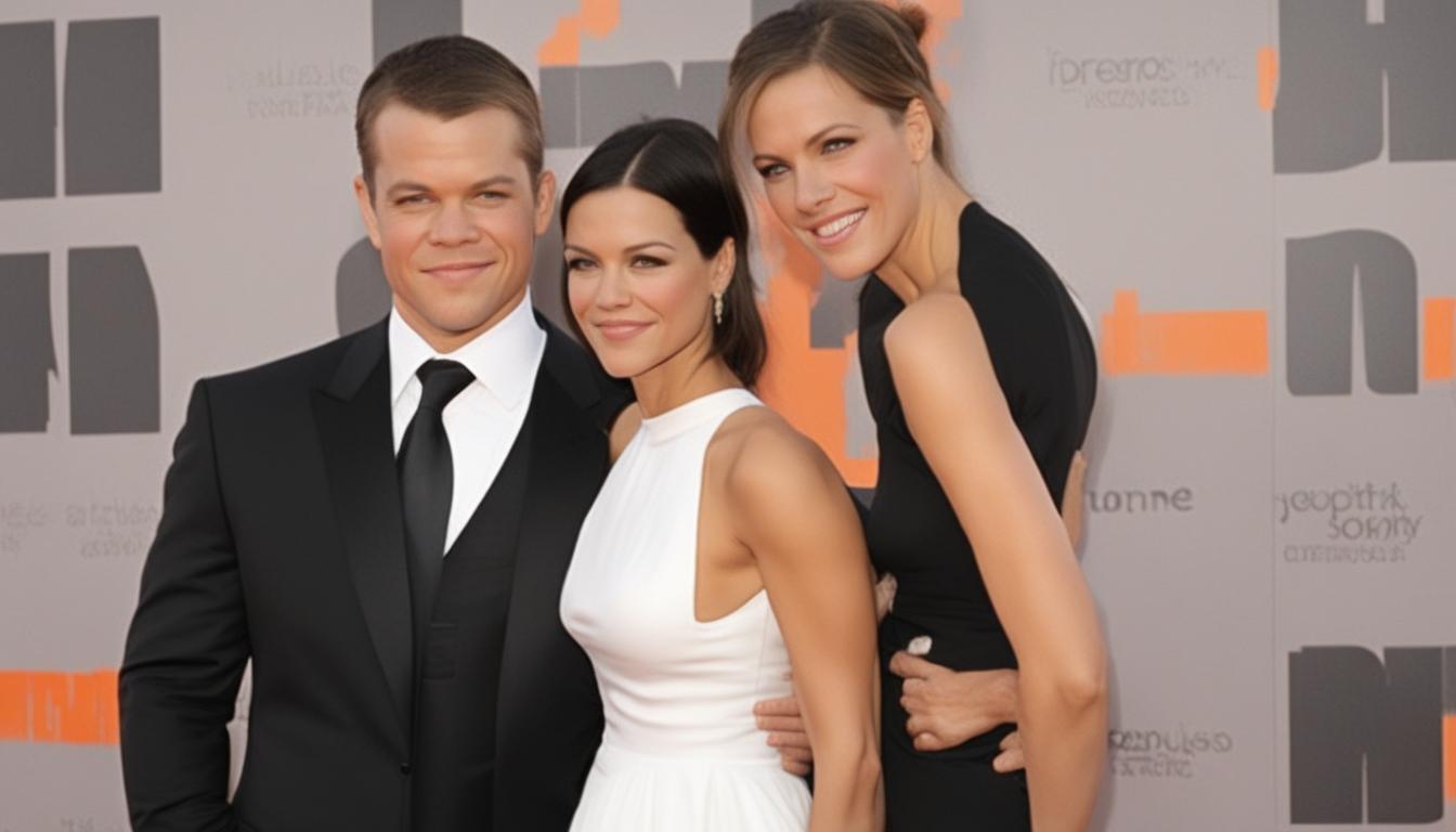 Matt Damon and Wife Luciana Barroso Make Red Carpet Appearance at 'IF' Movie Premiere