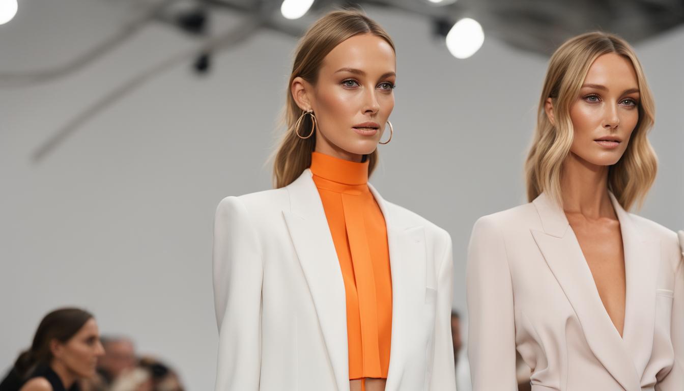 Nadia Bartel and Bec Judd Make a Fashion Statement at Michael Lo Sordo Runway Show