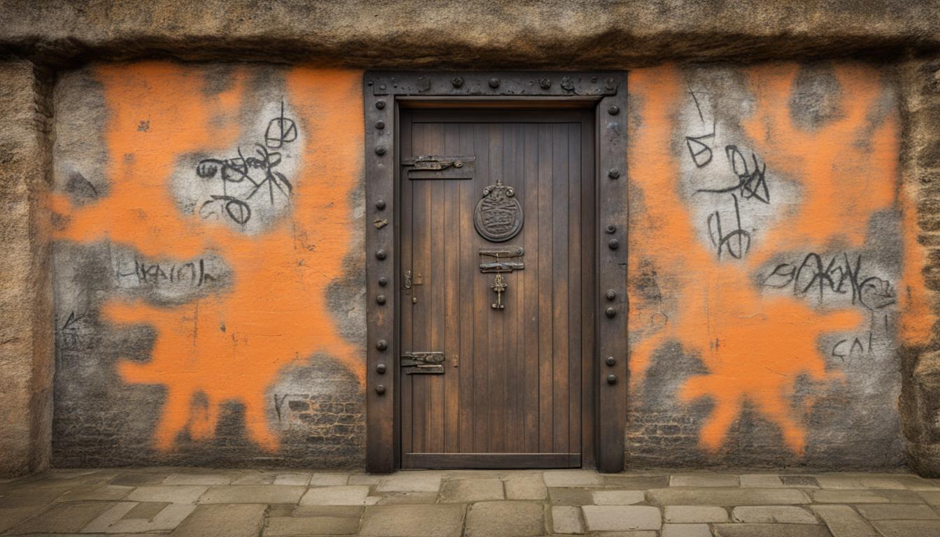 18th-Century Door Featuring Soldiers' Graffiti Discovered at Dover Castle