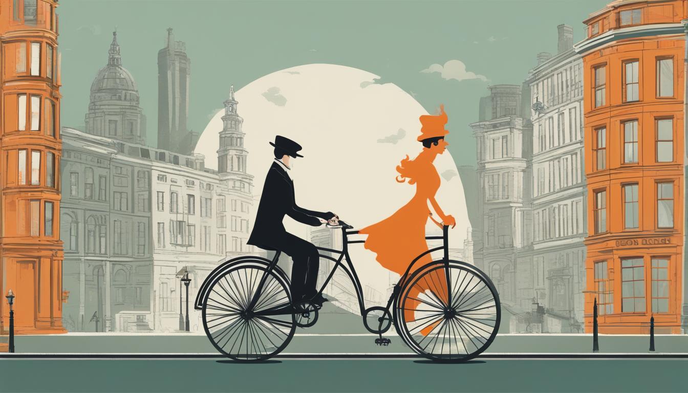 Deliveroo Cyclist in Chelsea Delights Locals by Using Penny Farthing Bicycle for Food Deliveries