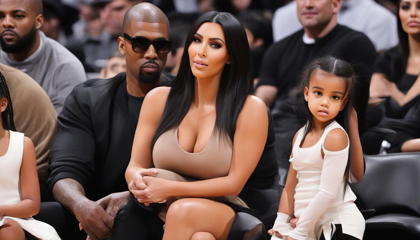 Kim Kardashian and Daughter North Enjoy Night Out at Los Angeles Sparks Opening Game