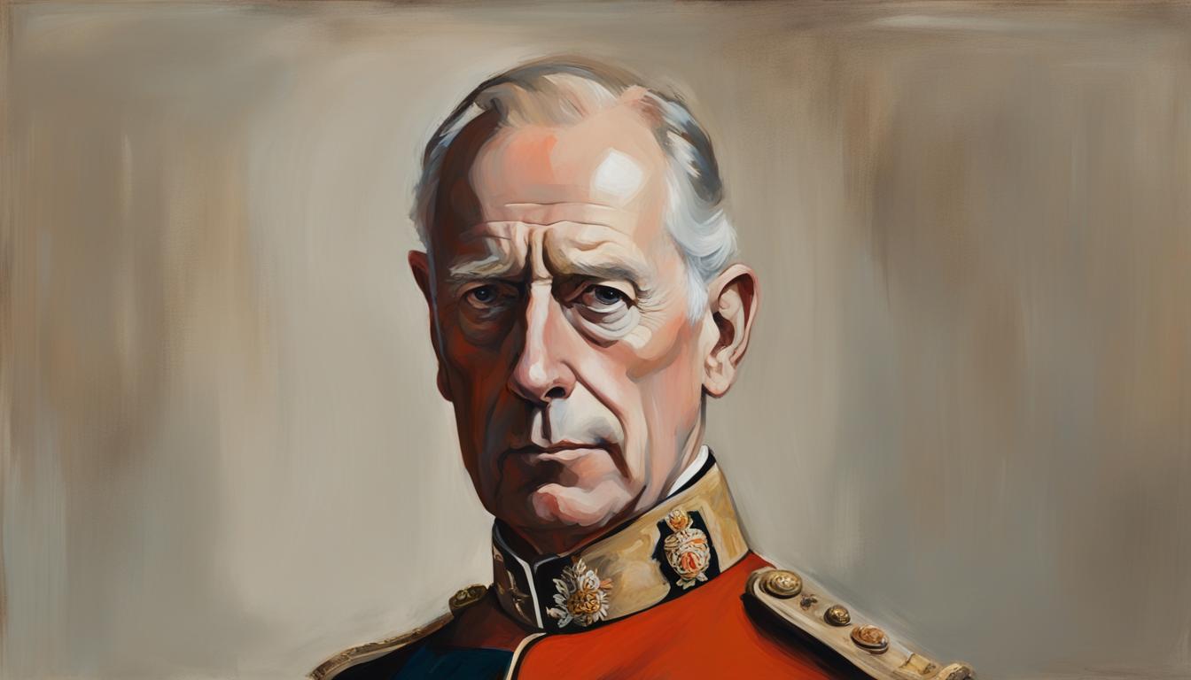 King Charles III's Official Portrait Unveiling at Buckingham Palace