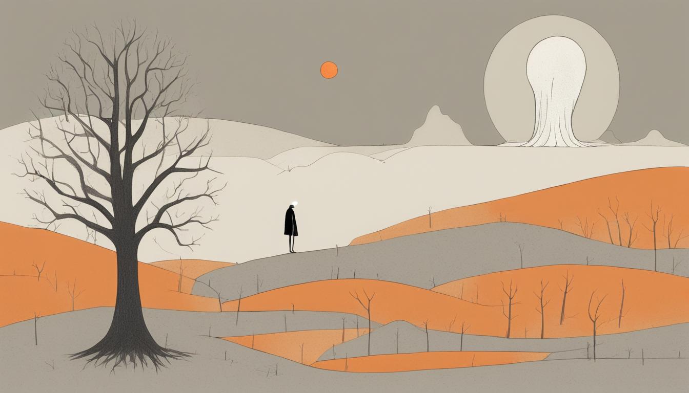 Renowned Cartoonist Tom Gauld Releases New Reflective Cartoon on Ghost's Earthly Attachment