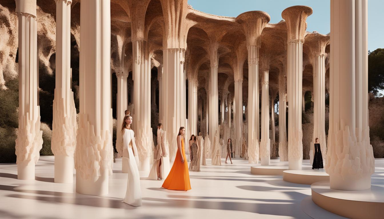 Louis Vuitton Unveils 2025 Cruise Collection Inspired by Antoni Gaudí at Park Güell in Barcelona