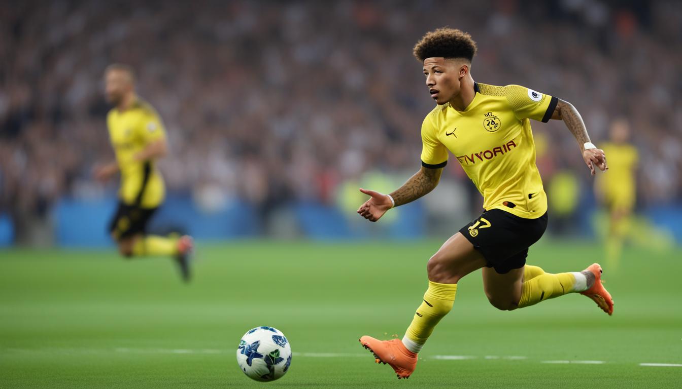Jadon Sancho's Return to Borussia Dortmund: Wembley Showdown