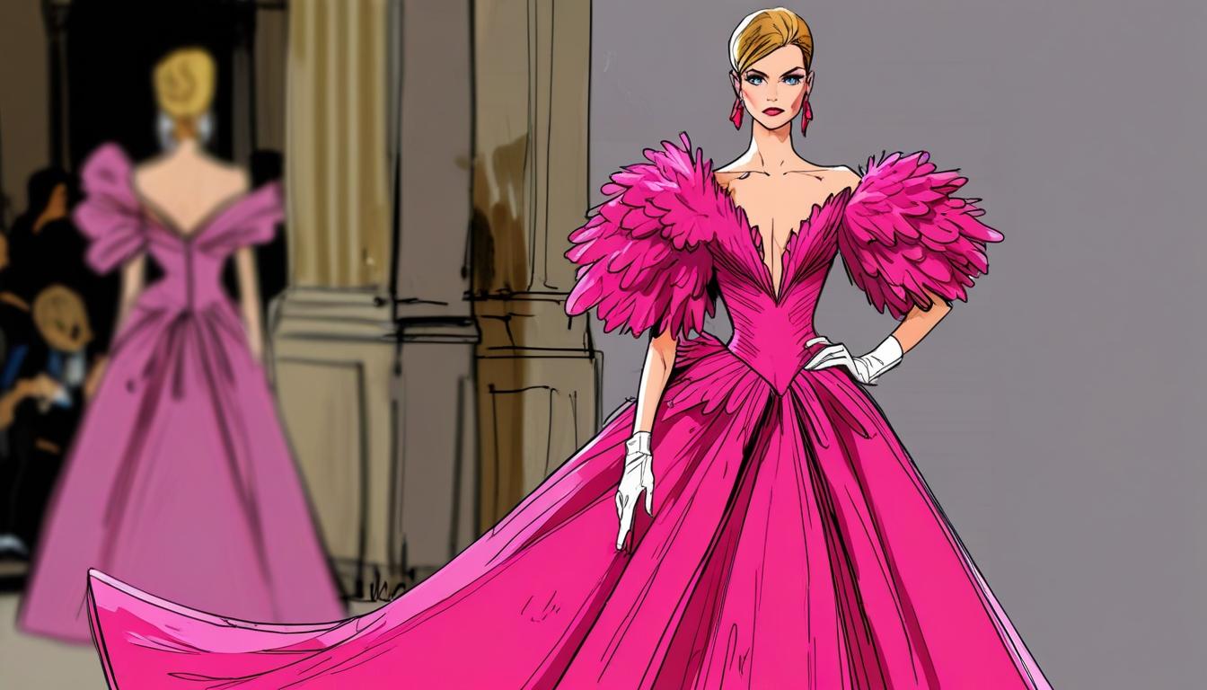 Haute couture week showcases vibrant trends and historical influences