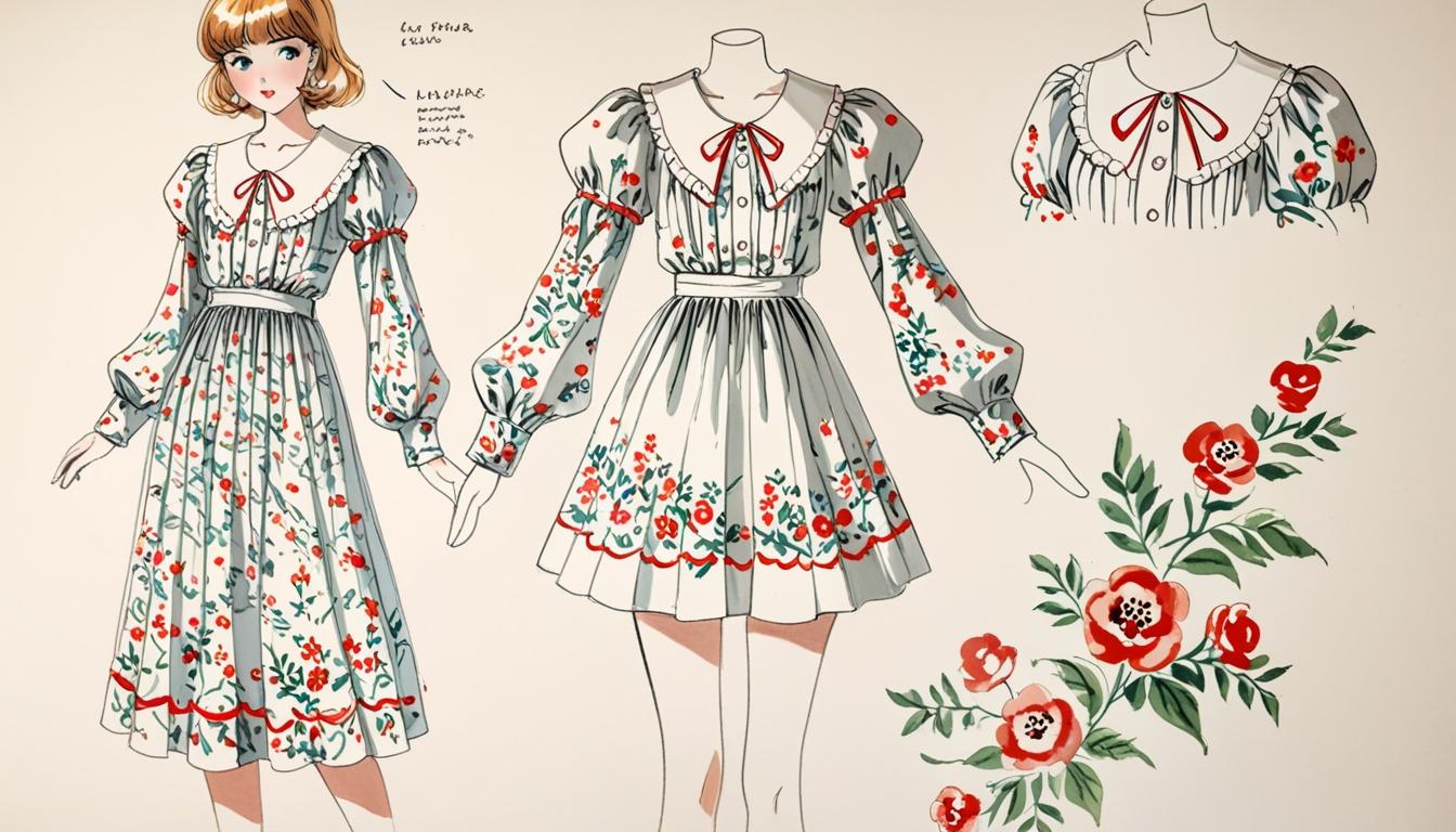 Laura Ashley dresses make a sailor-style comeback in vintage fashion revival