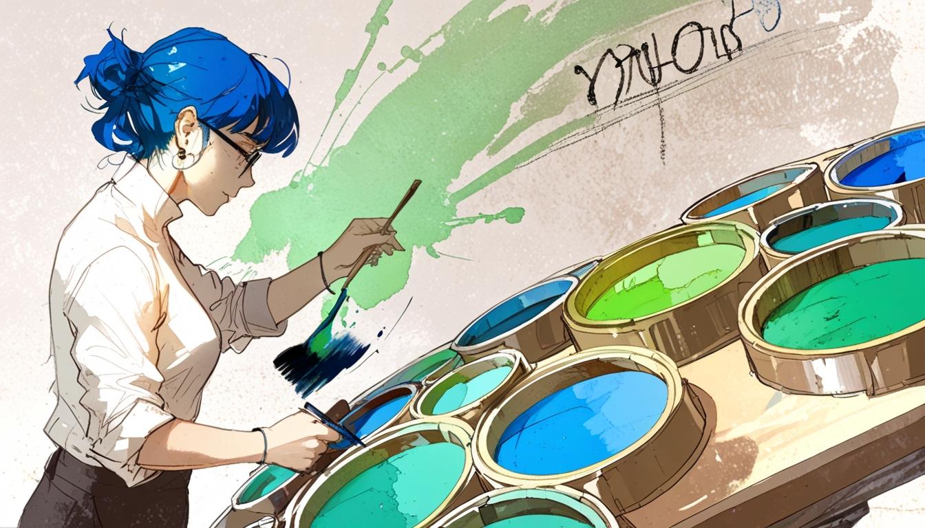 British artist recreates 'olo' colour sensation with accessible paint variant