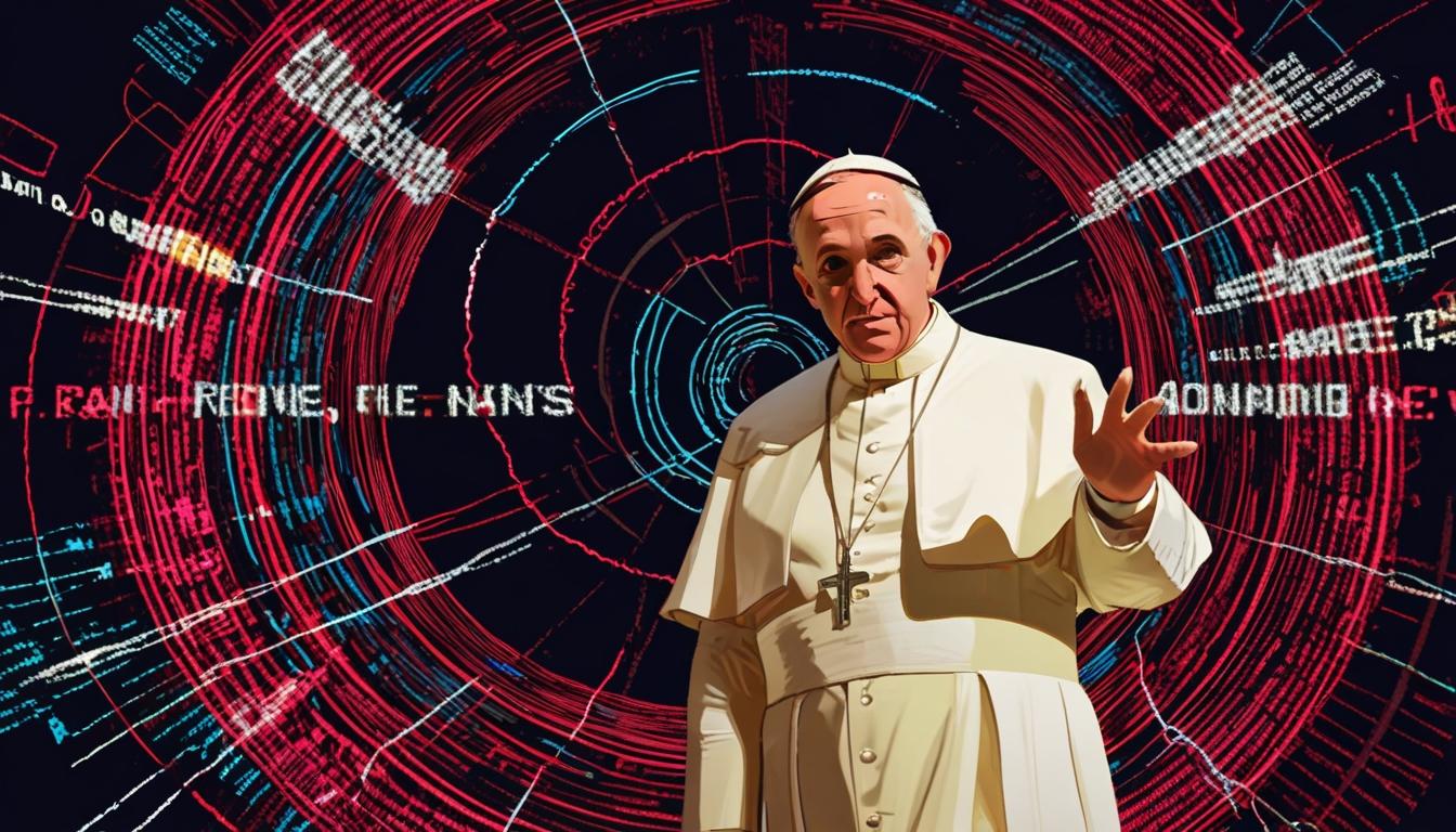 Disinformation surges online following Pope Francis’s death