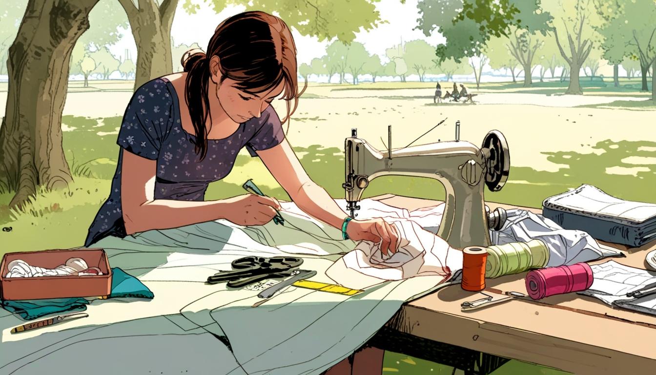 Fashion Revolution's Mend in Public Day promotes sustainable clothing repair