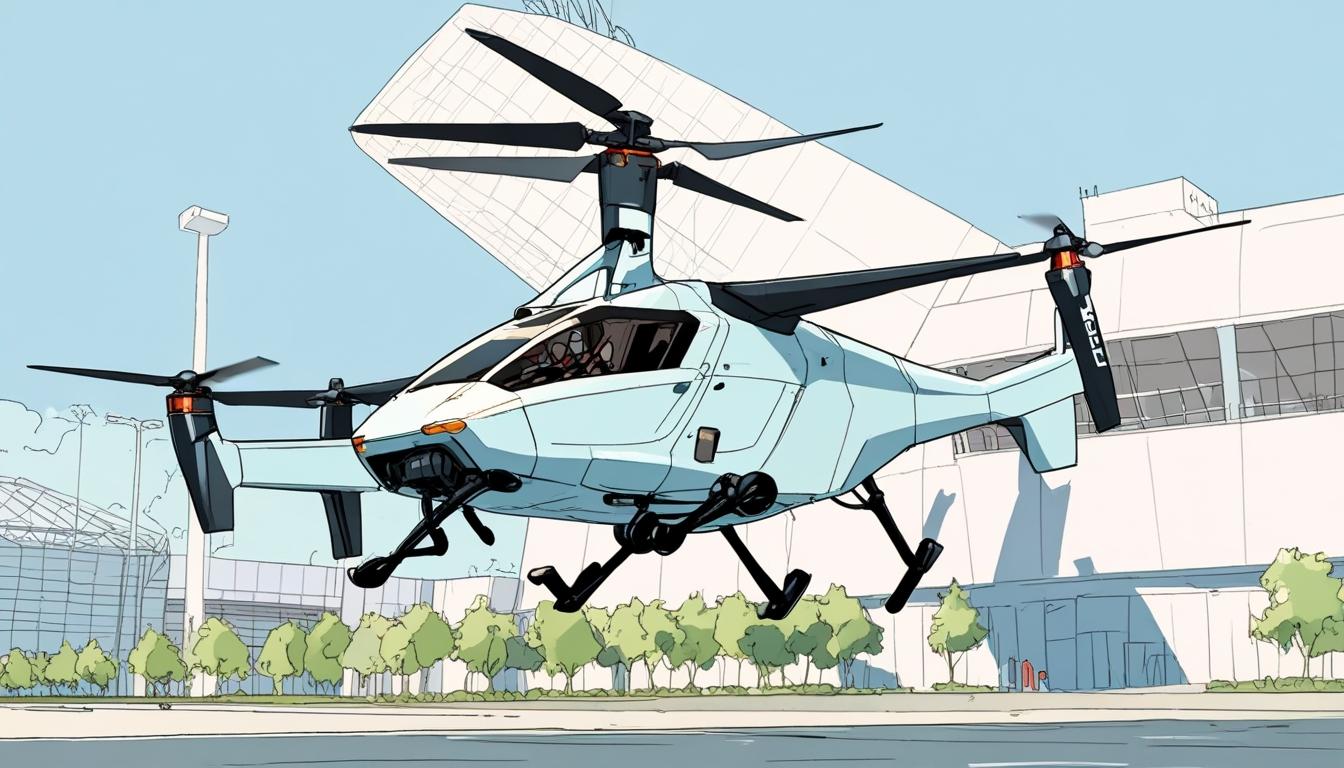 Flying car prototype grounded at Osaka Expo after motor detachment incident