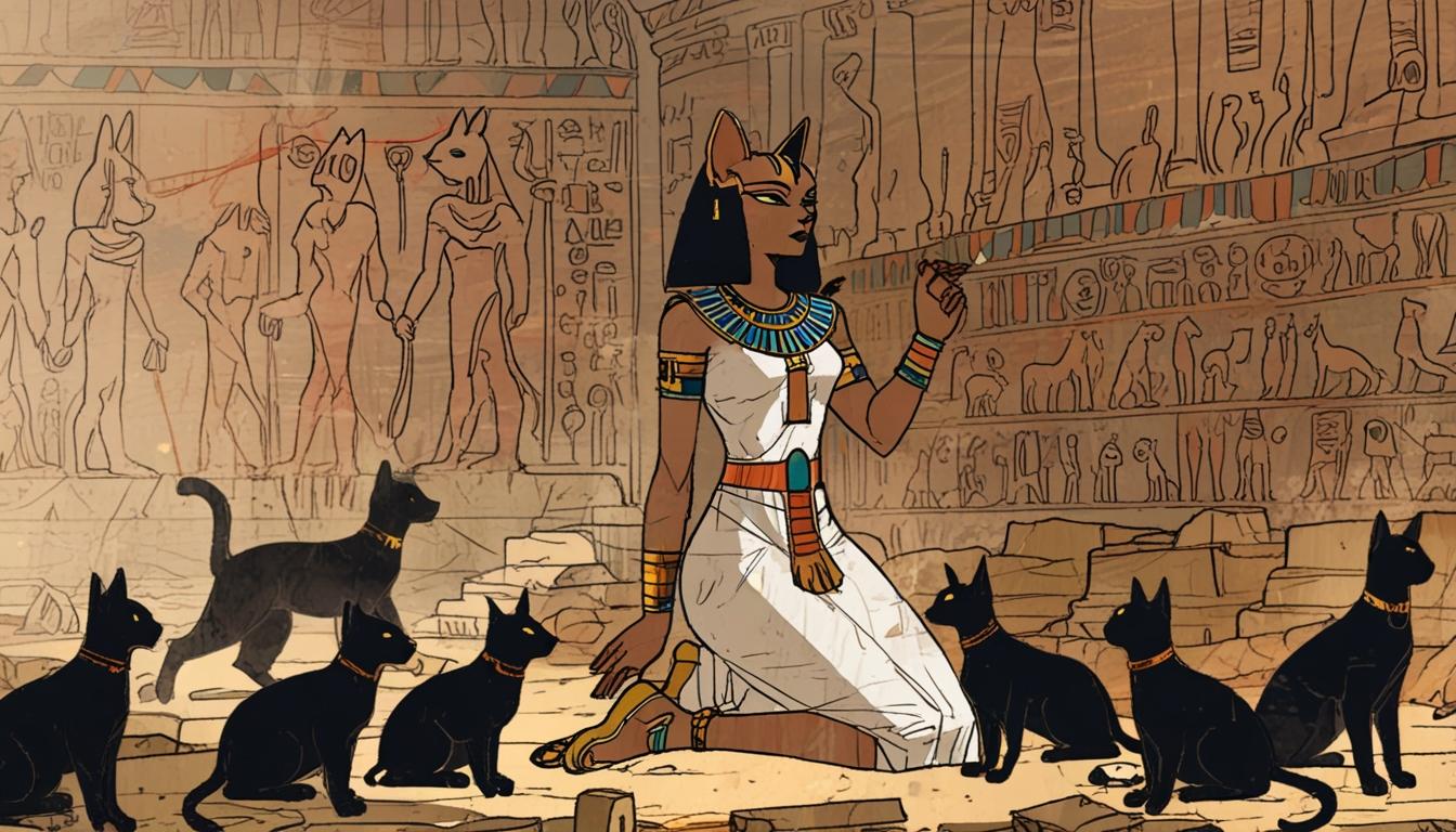 New DNA studies suggest ancient Egyptian rituals led to cat domestication