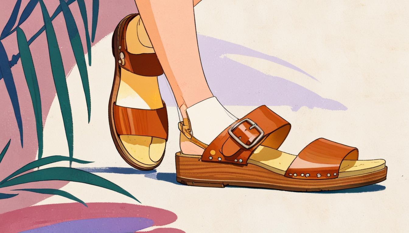 Orthopaedic-style footwear makes a chic comeback in high fashion