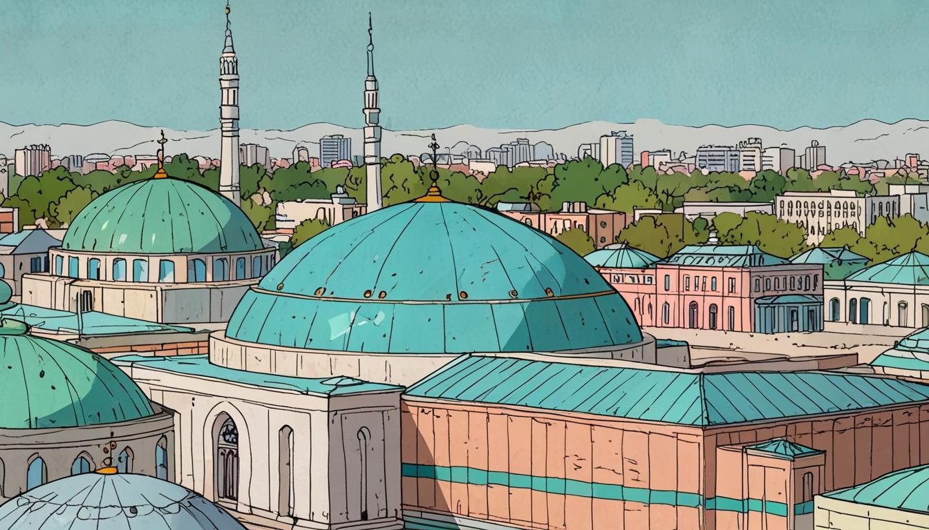 Tashkent’s Soviet modernist landmarks blend Uzbek tradition with futuristic design