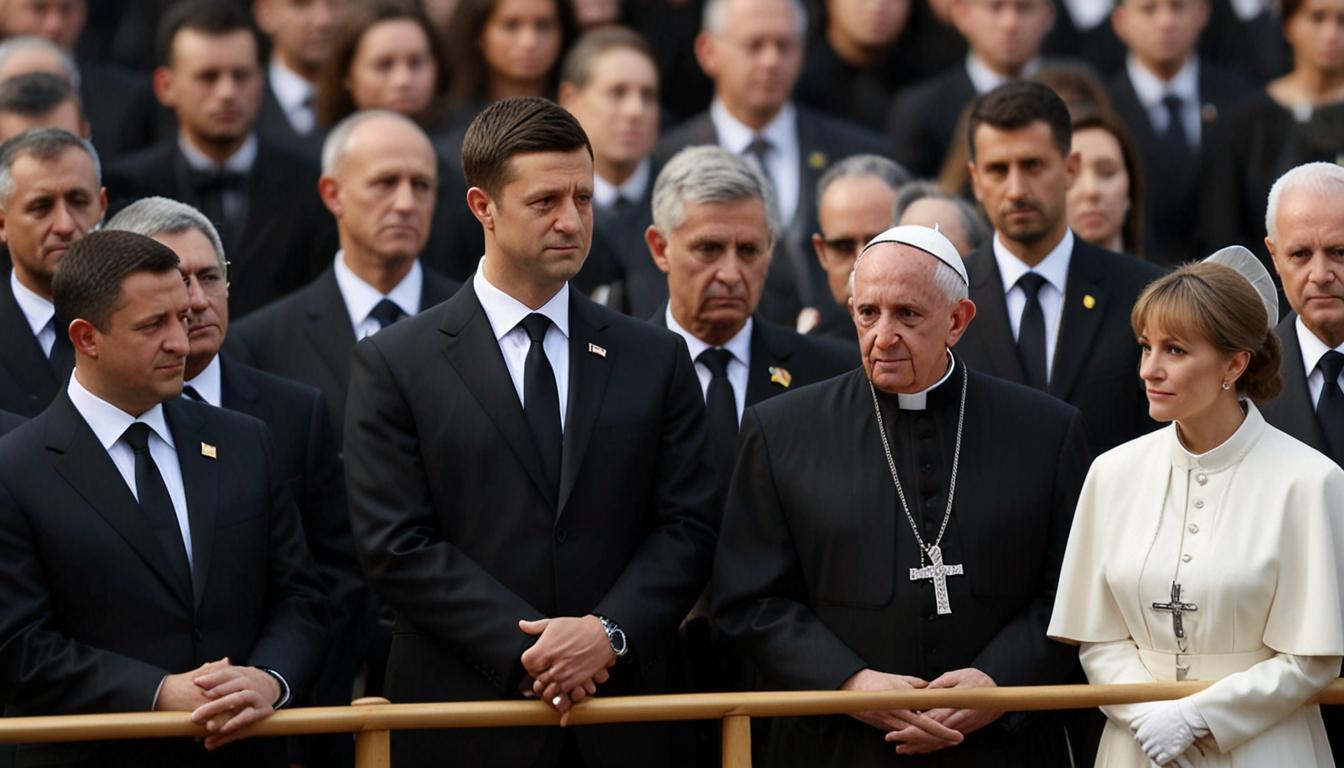 World leaders’ dress code deviations at Pope Francis’s funeral reveal political symbolism