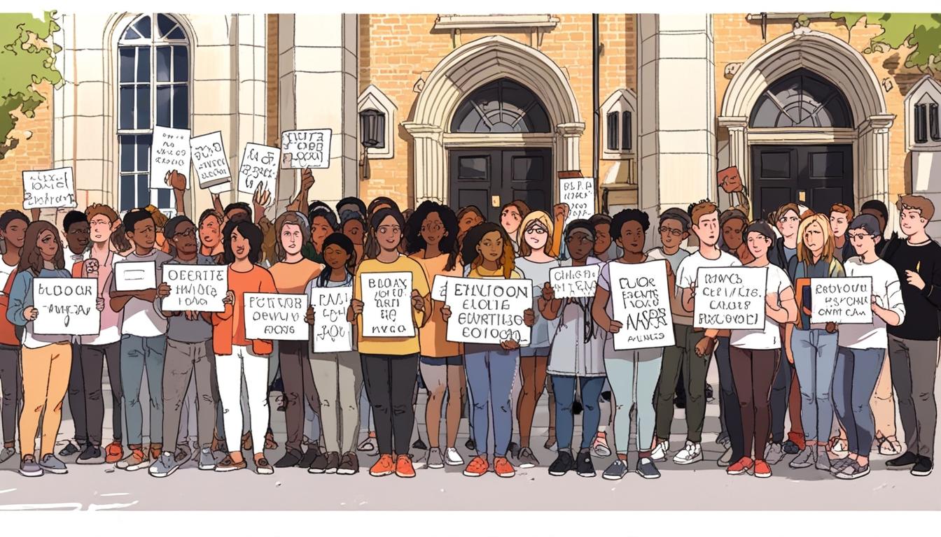 Engineering students at King's College London protest over LGBTQ+ design project