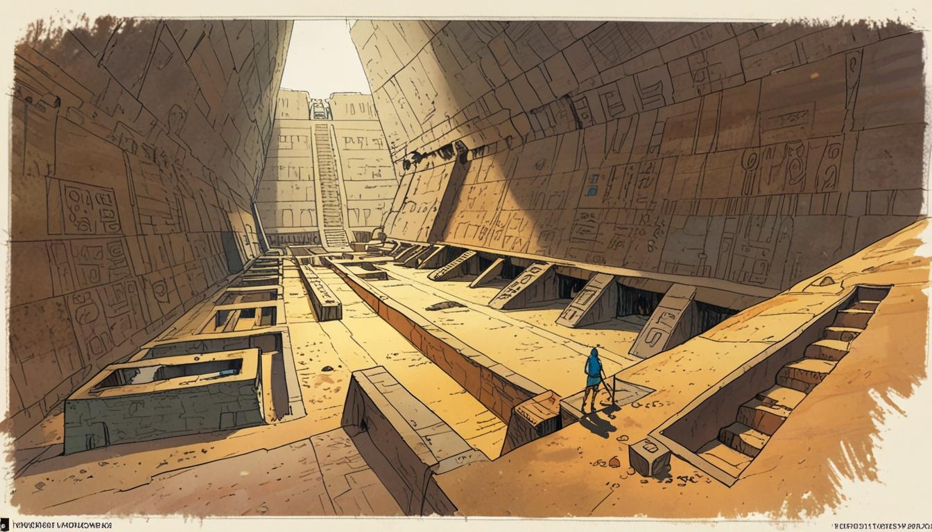 Italian researchers reveal vast underground structures beneath Giza’s Khafre Pyramid
