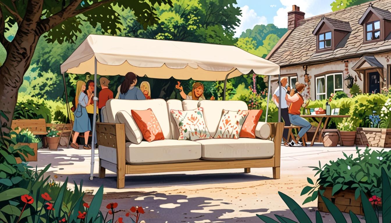 Lydbrook’s abandoned sofa project captures community spirit before sudden end
