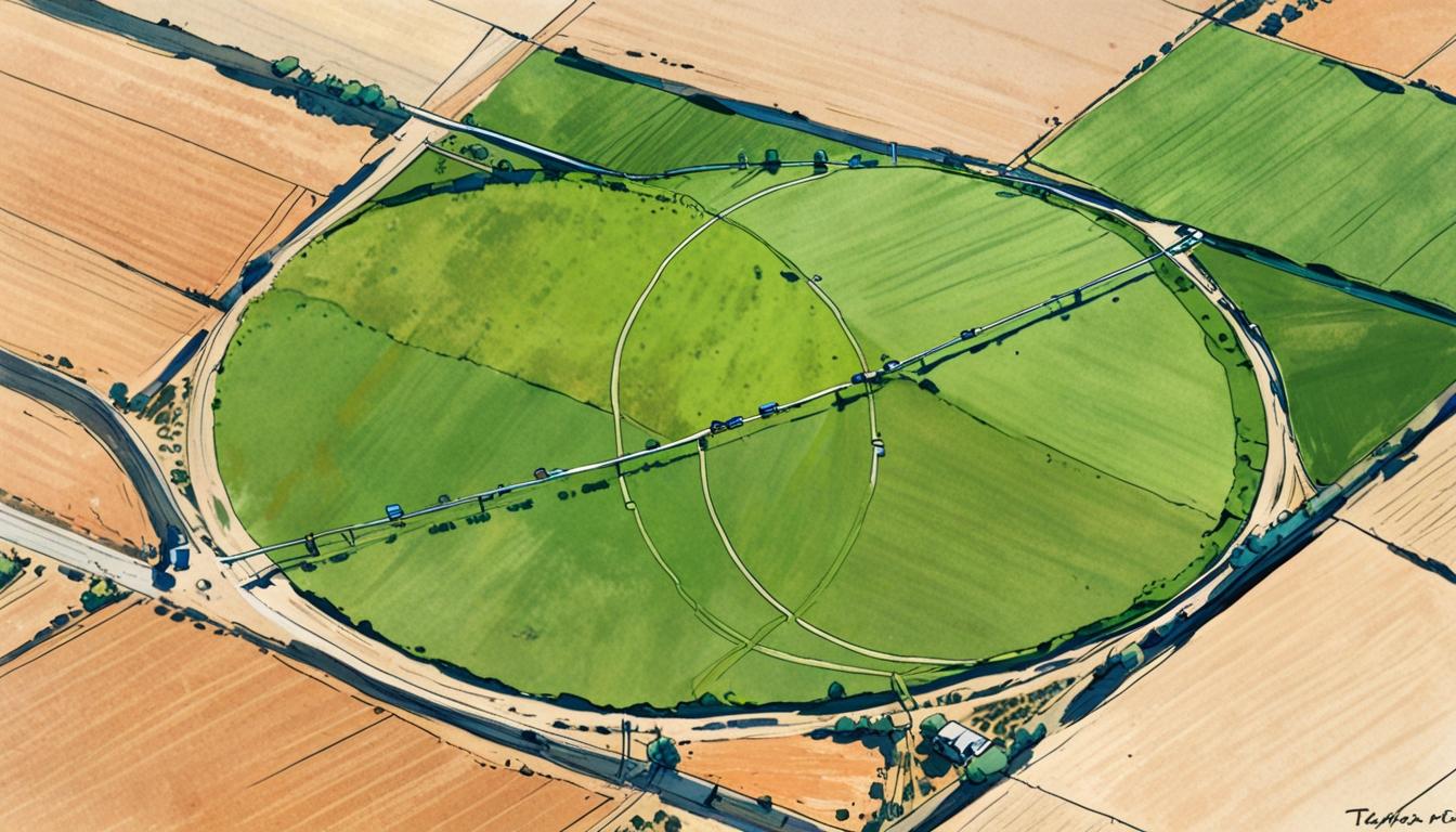 Former Pentagon official’s cruise ship-sized UFO photo exposed as irrigation circles