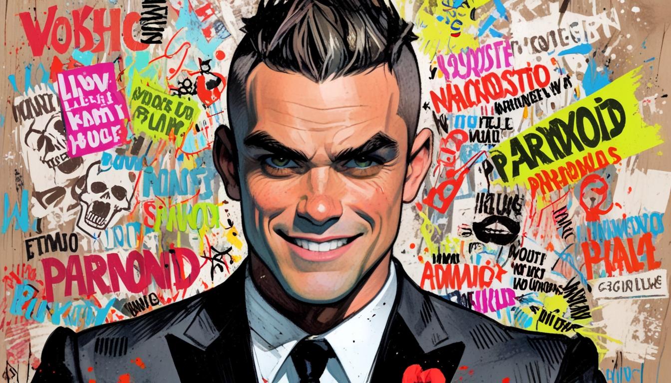 Robbie Williams launches Radical Honesty art collection exploring fame and mental health