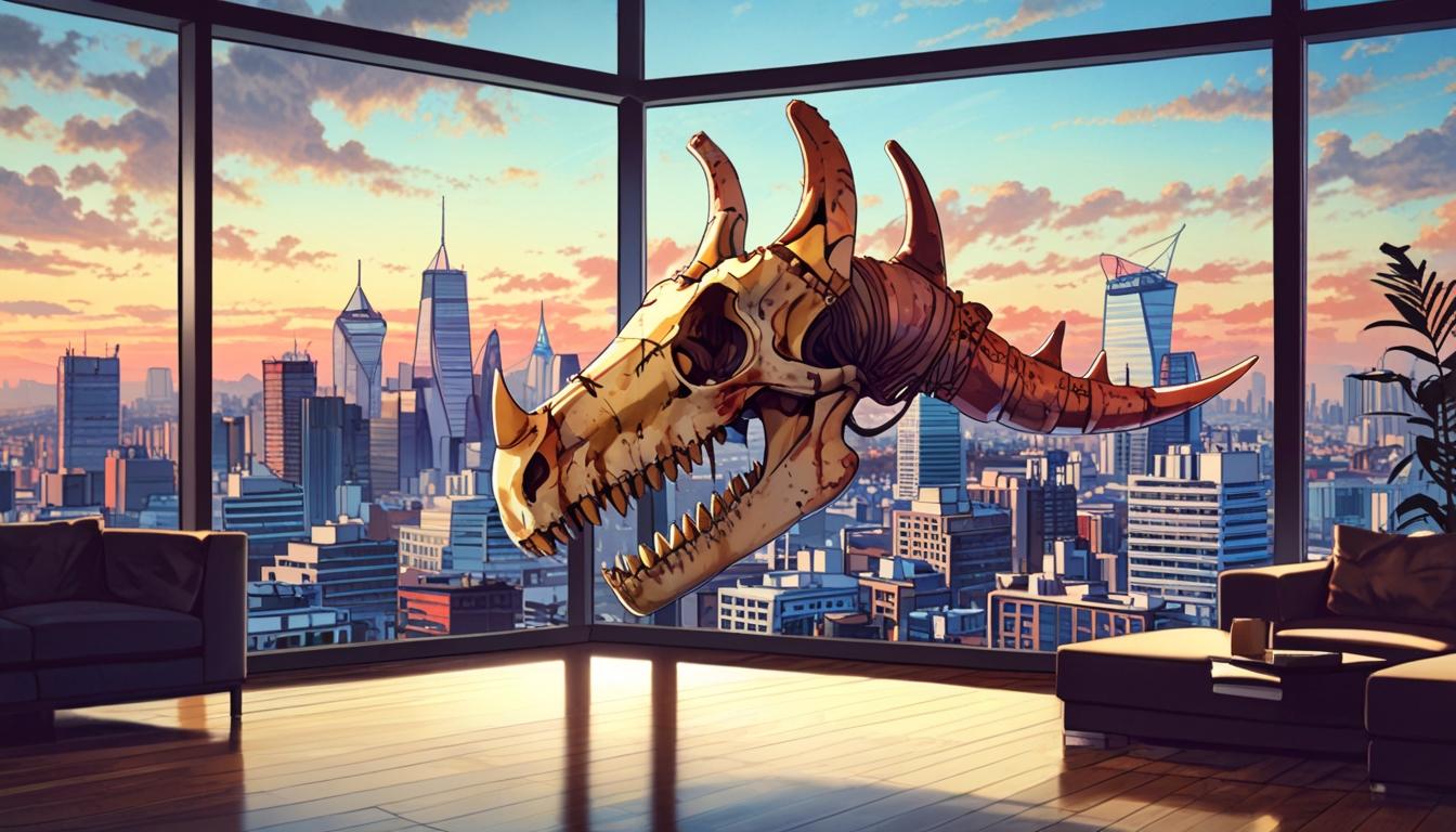 Christian Angermayer’s eclectic vision blends dinosaur fossils with biotech and psychedelics in London penthouse