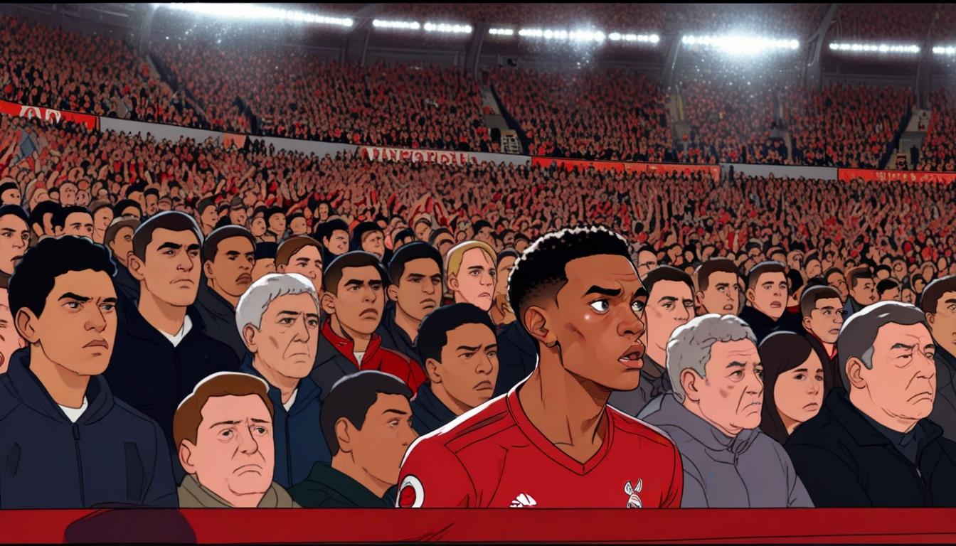 Anfield erupts in boos as fans clash over Trent Alexander-Arnold’s pending Real Madrid transfer