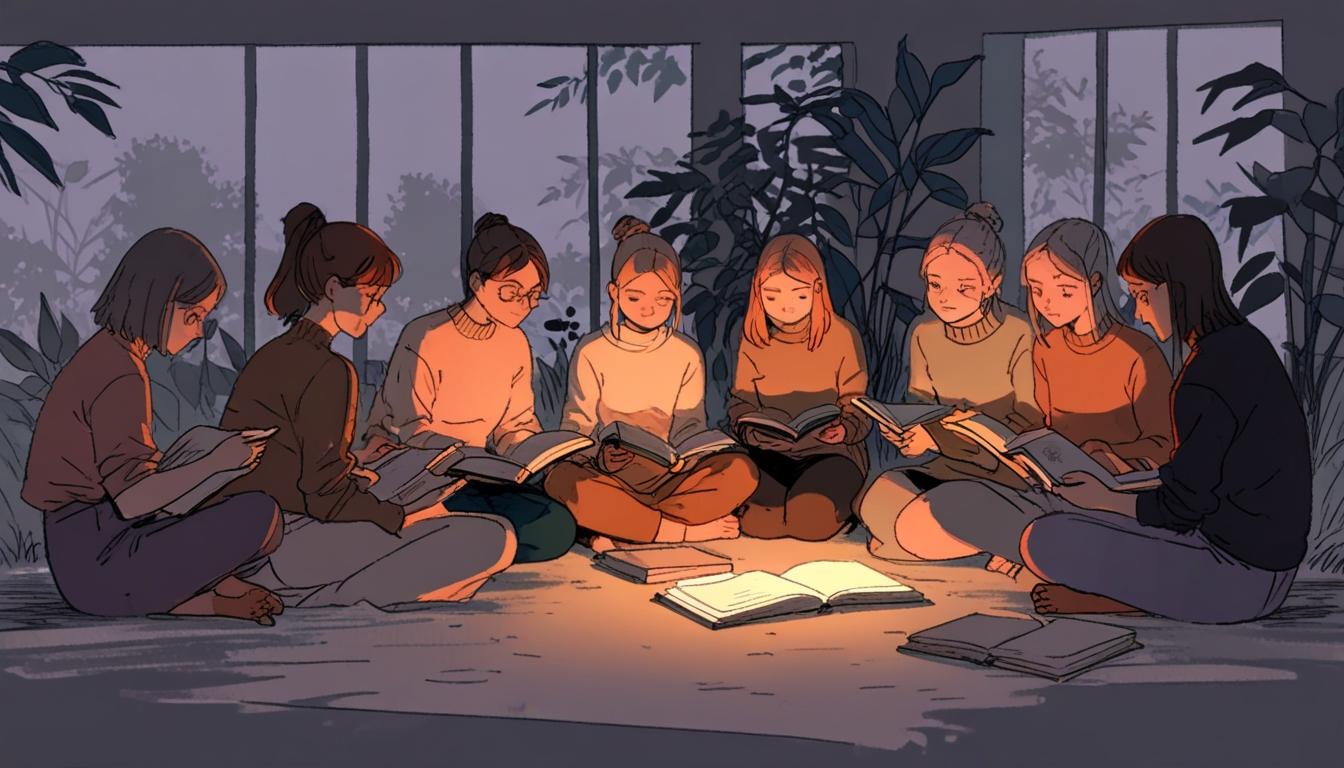 Silent book clubs and cafes surge as modern life fuels a craving for quiet
