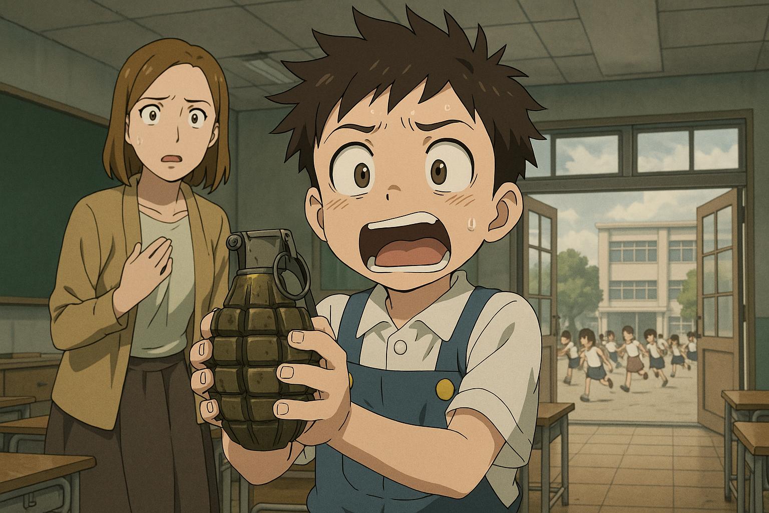 Primary school pupil’s WWII grenade sparks evacuation and prompts calls for better education