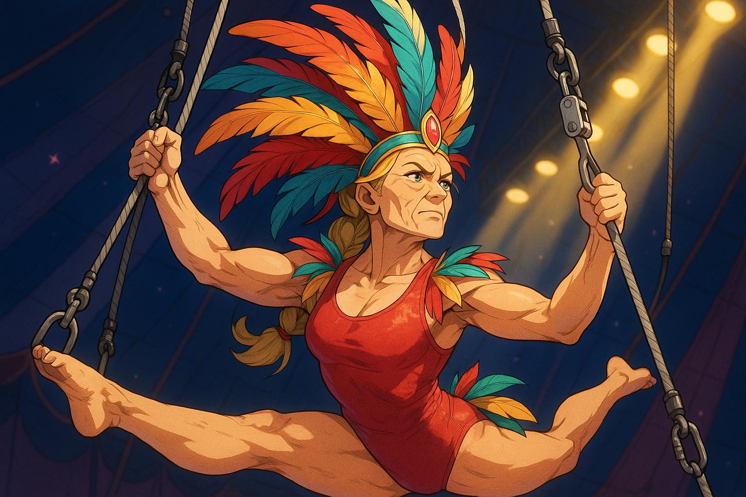 Show Pony boldly confronts ageism in circus performance at Norfolk & Norwich Festival